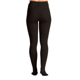 EvoNation Surgical Opaque 20-30 mmHg Pantyhose, Black, Back View